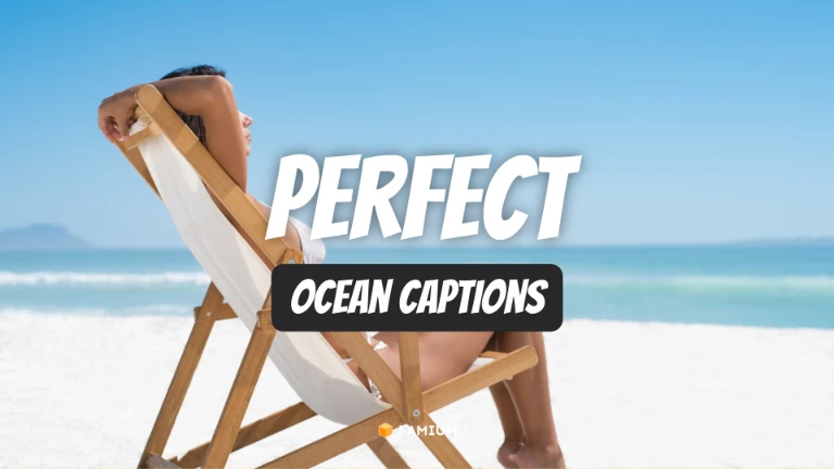 Perfect Ocean Captions for Instagram
